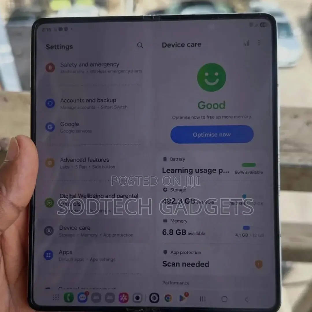 New Samsung Galaxy Z Fold 5 256 GB Black