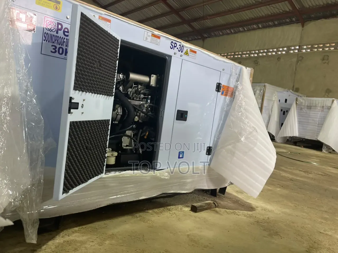 30KVA Standby Soundproof Diesel Generator