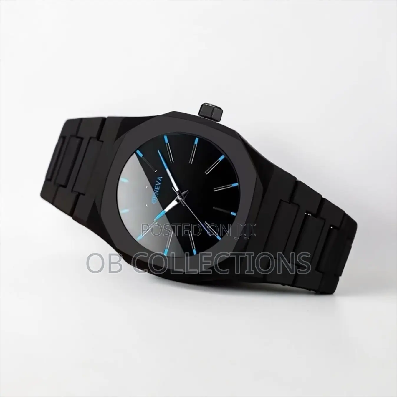 Classic Black Quartz Watch for Men