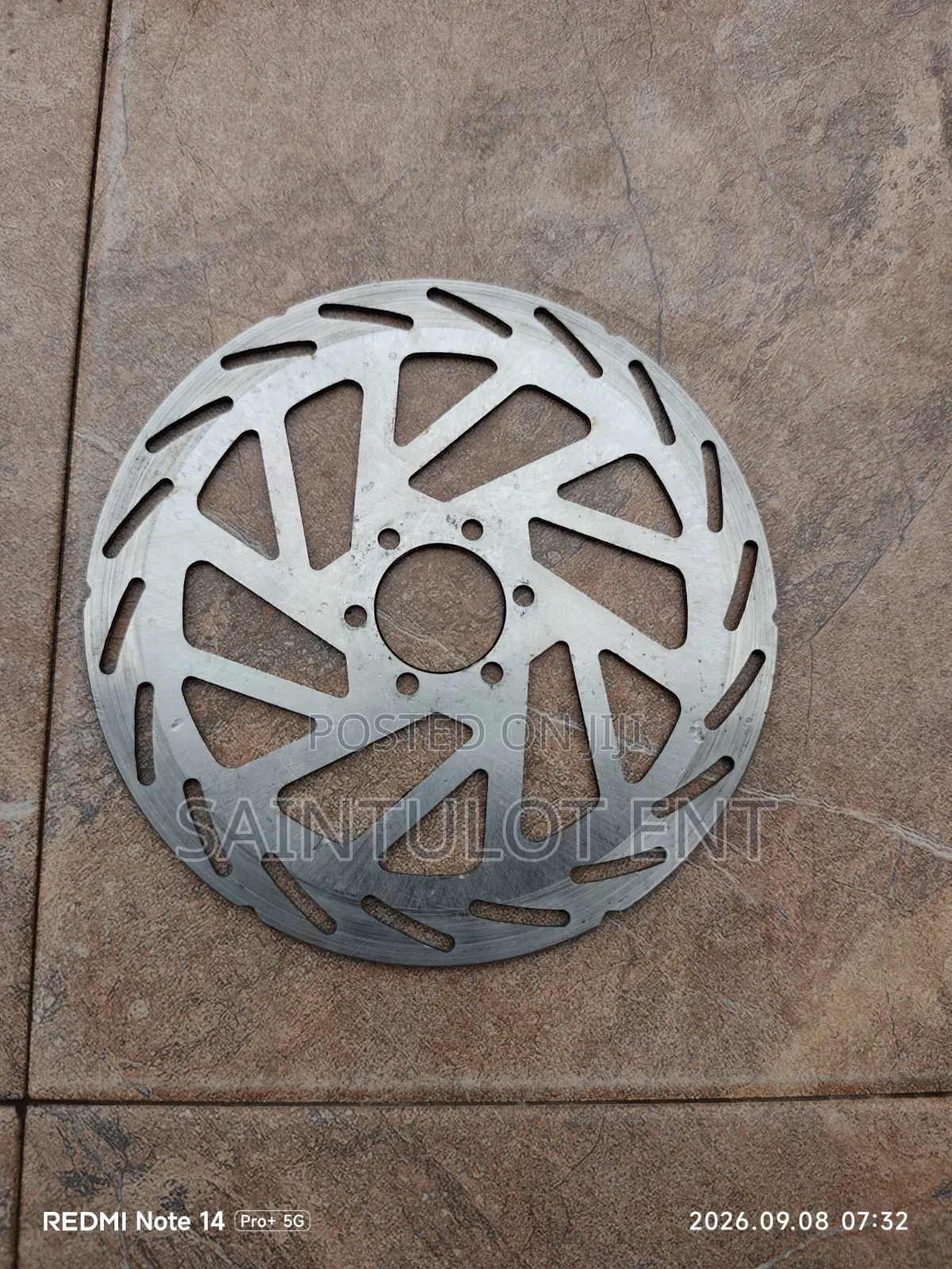 180mm Electric Bike/Bicycle Brake Disc Rotor