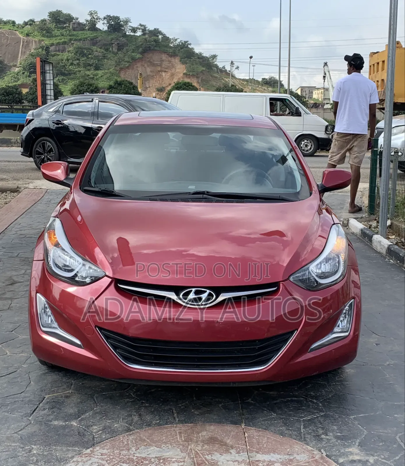 Hyundai Elantra 2015 Red