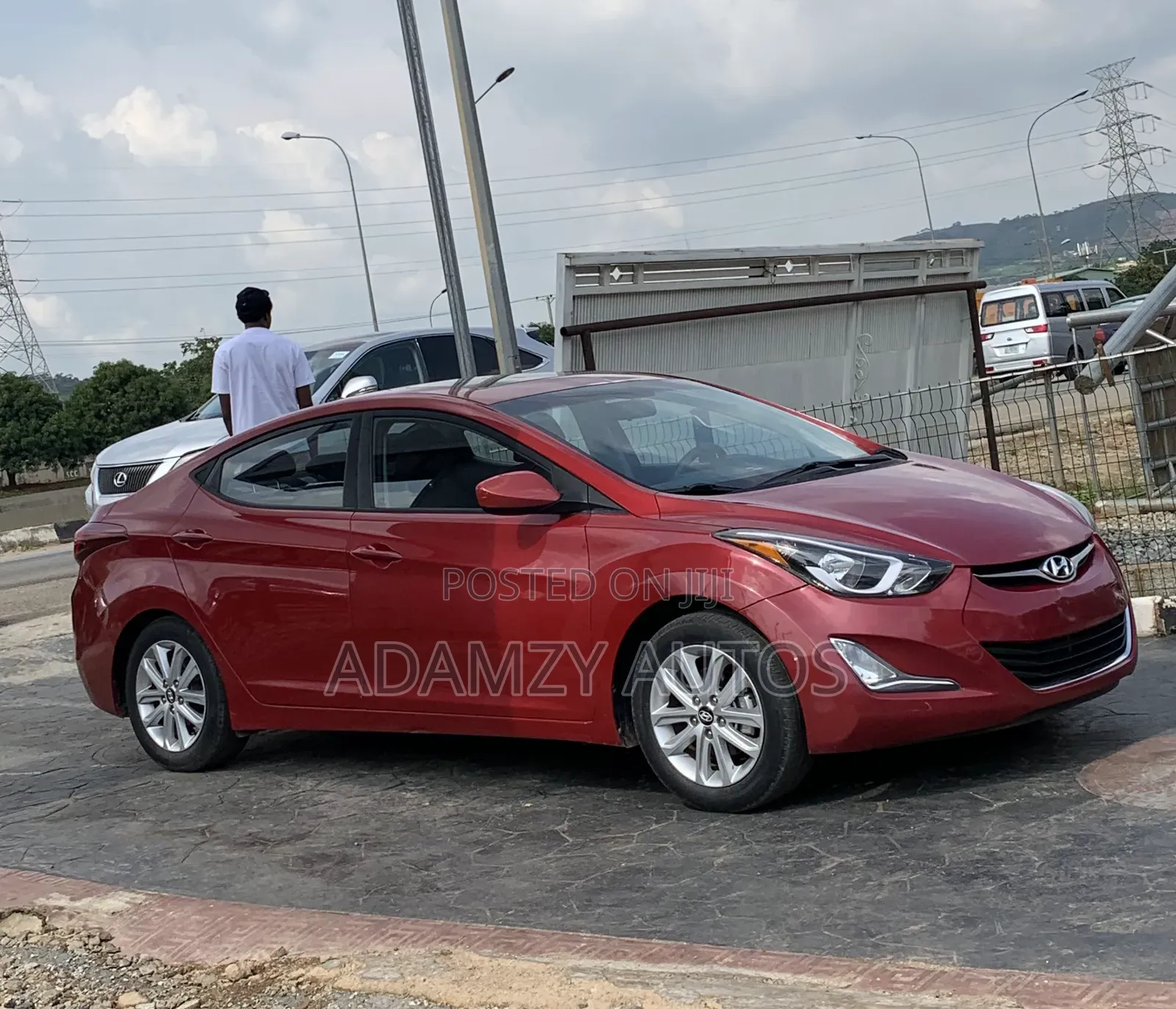 Hyundai Elantra 2015 Red
