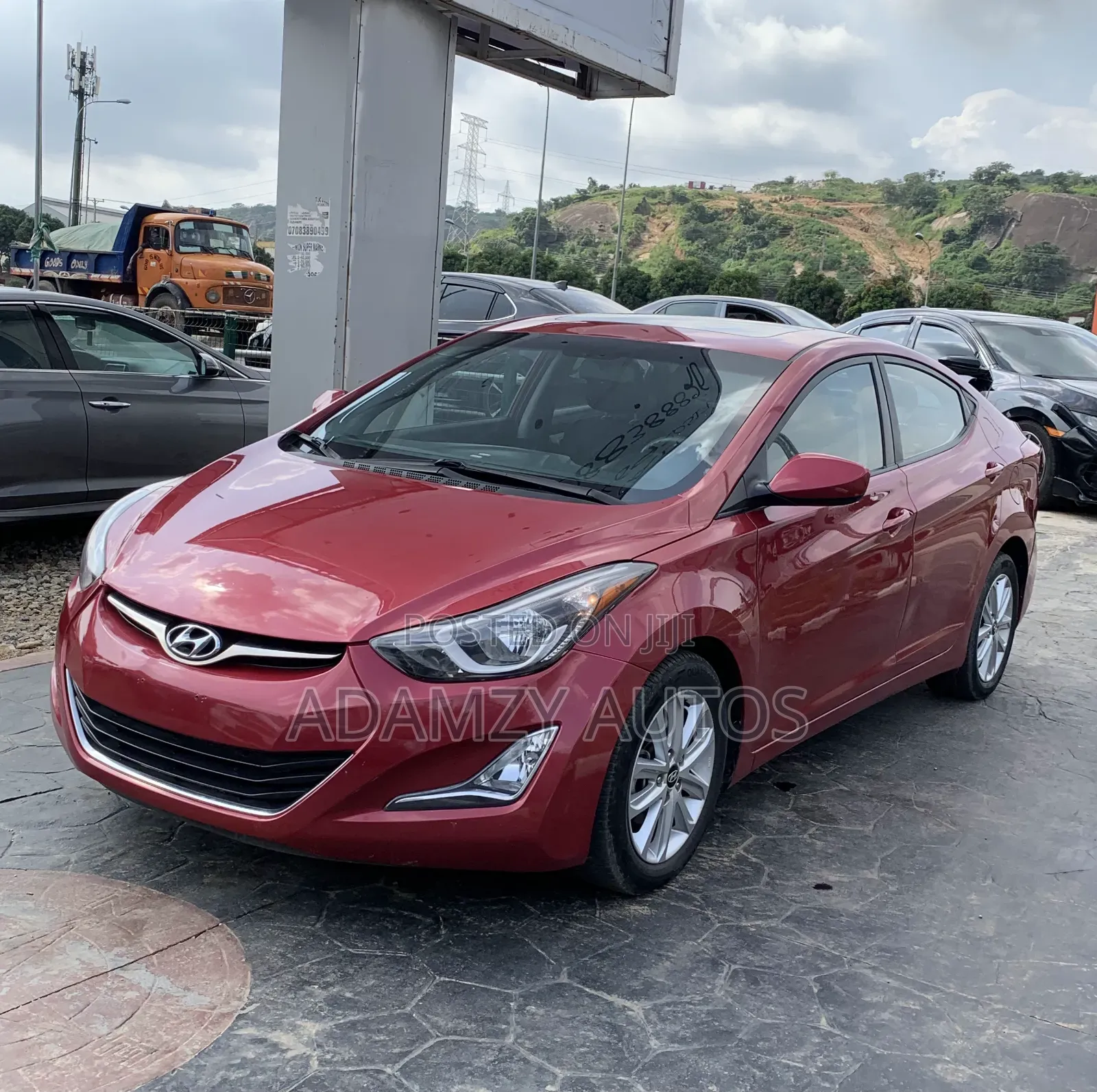Hyundai Elantra 2015 Red