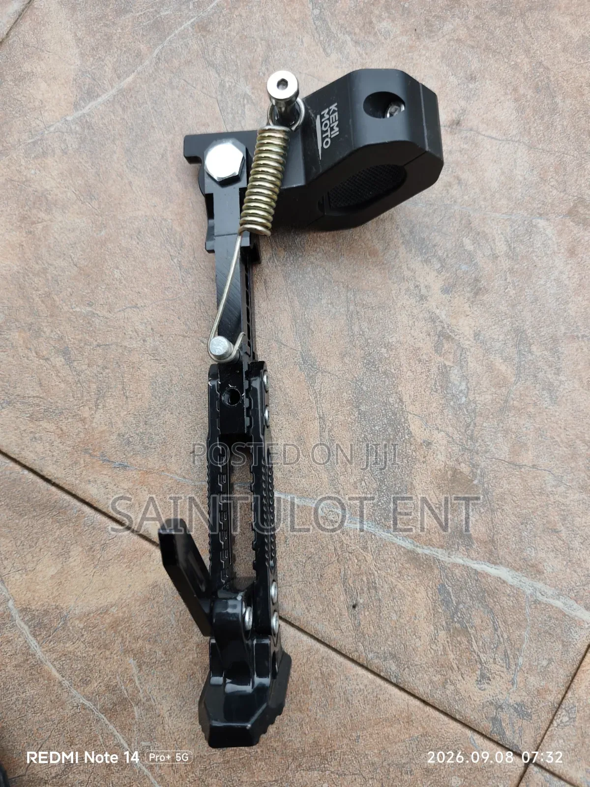 Kemimoto Heavy Duty Side Stand for Motorcycle and Ebikes