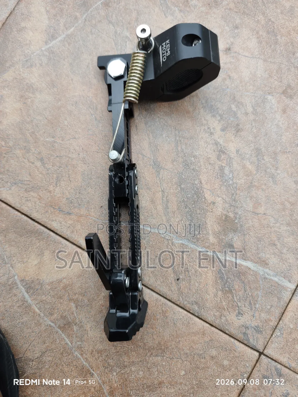 Kemimoto Heavy Duty Side Stand for Motorcycle and Ebikes