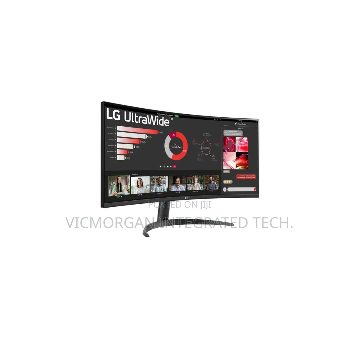 LG 34" 34WR50QK UltraWide QHD 100Hz Curved Monitor
34wr50qk-B