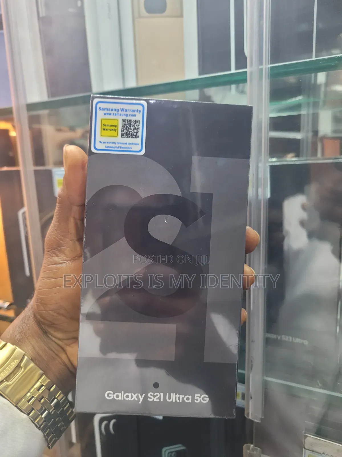 New Samsung Galaxy S21 Ultra 5G 128 GB Black
