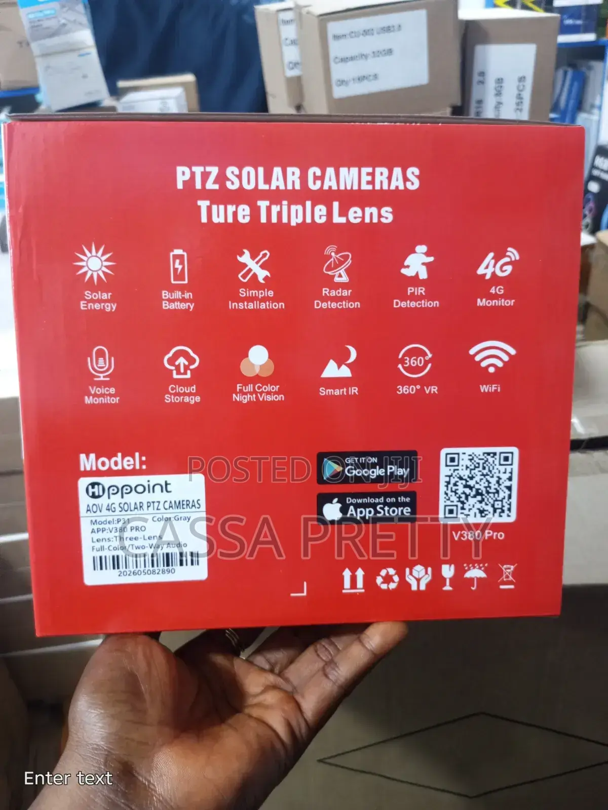Ultra Hd Low Power Solar PTZ Cameras T31