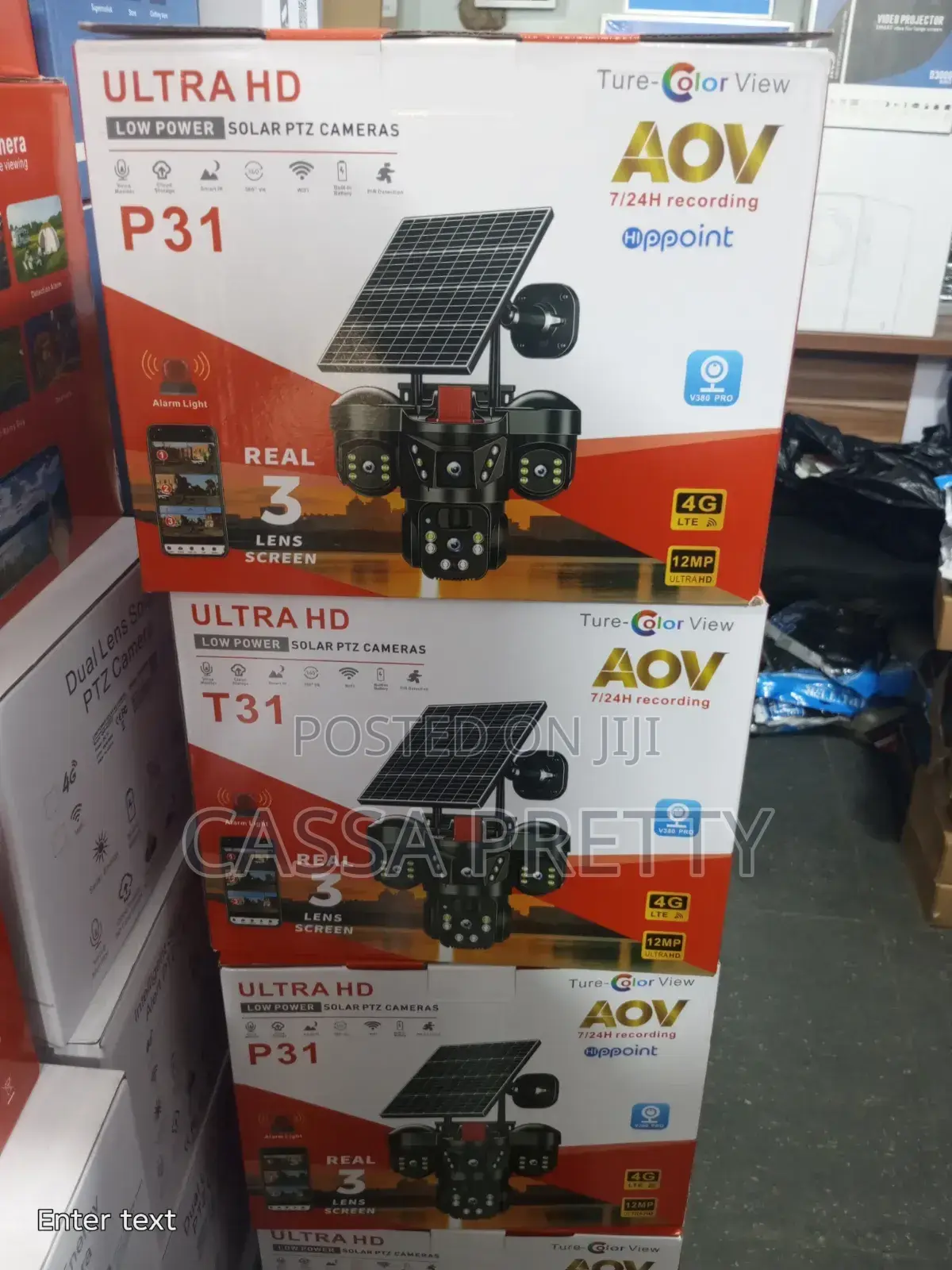 Ultra Hd Low Power Solar PTZ Cameras T31