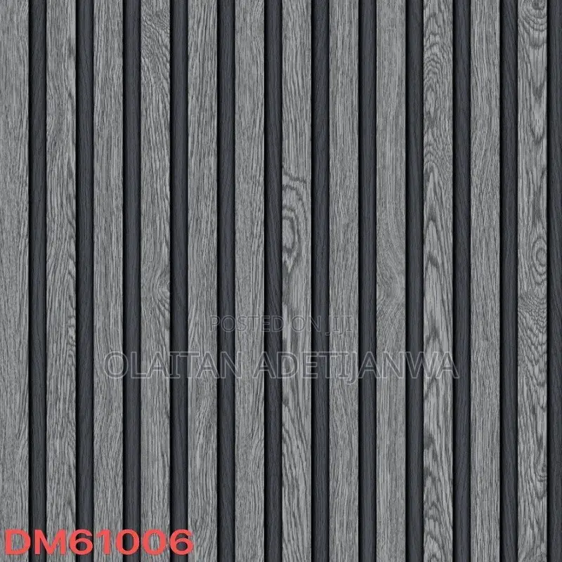 3D Fluted Cleanable Office N Home Wallpaper