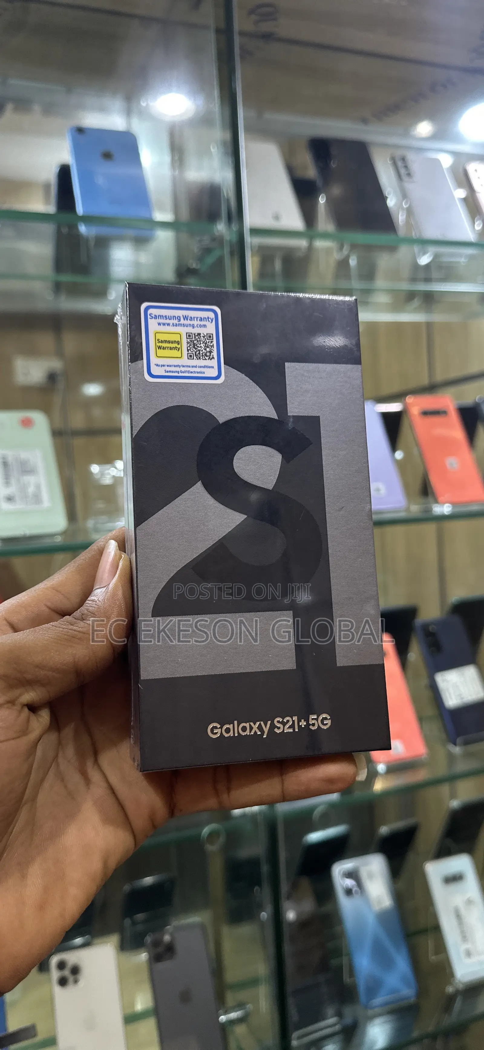 New Samsung Galaxy S21+ 5G 128 GB Purple