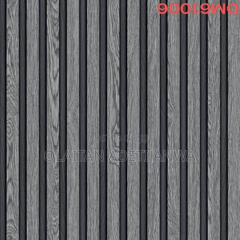 3D Fluted Cleanable Office N Home Wallpaper