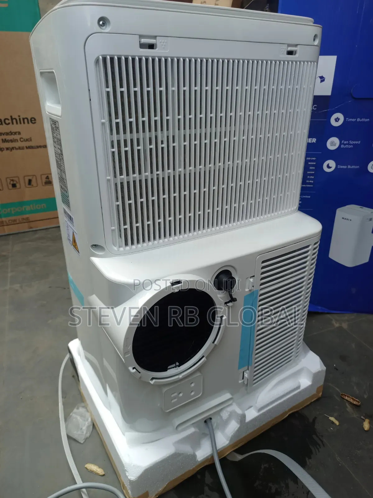 Maxi 1.5hp Portable Air Conditioner | Maxipac15hpcrn7