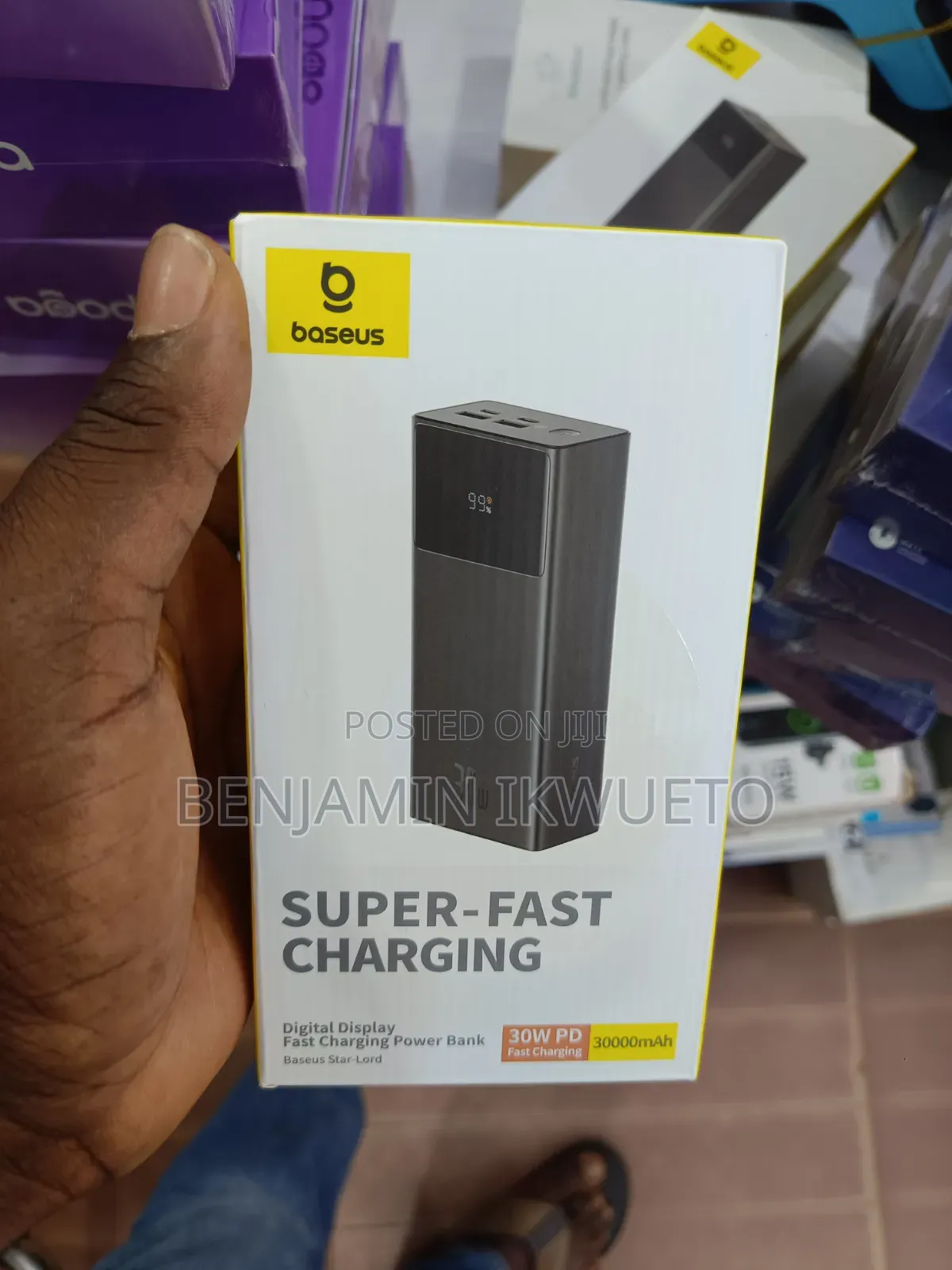 Baseus Power Bank 30,000 Mah (30w)