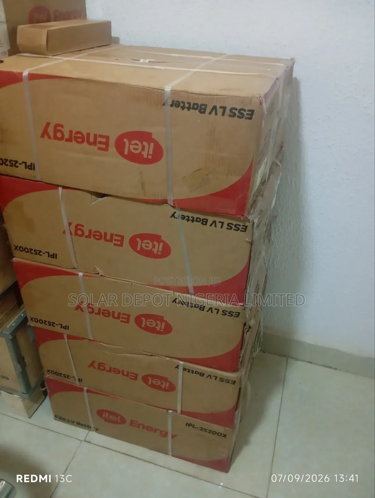 Itel 5kwh 24V Lithium Battery