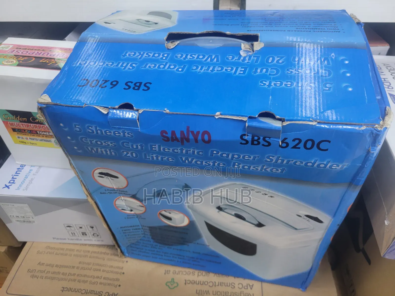 Sanyo SBS 620C Paper Shredder