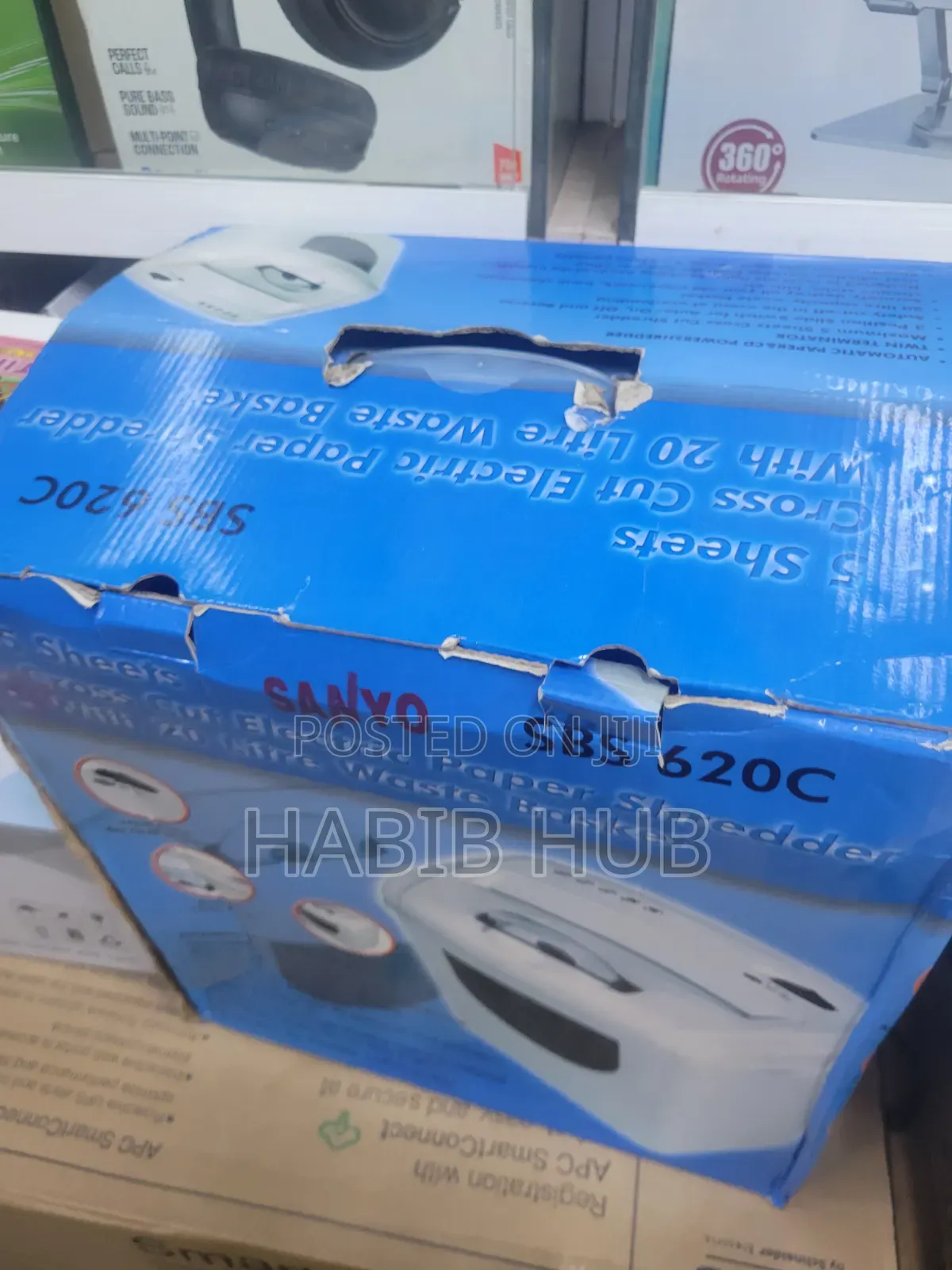 Sanyo SBS 620C Paper Shredder
