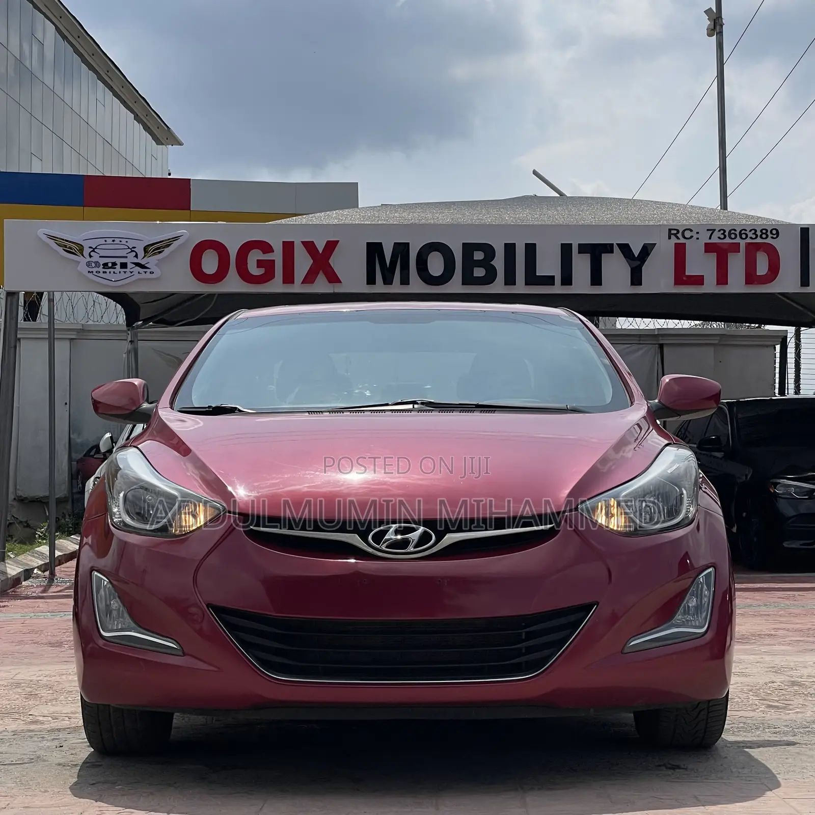 Hyundai Elantra 2015 Red