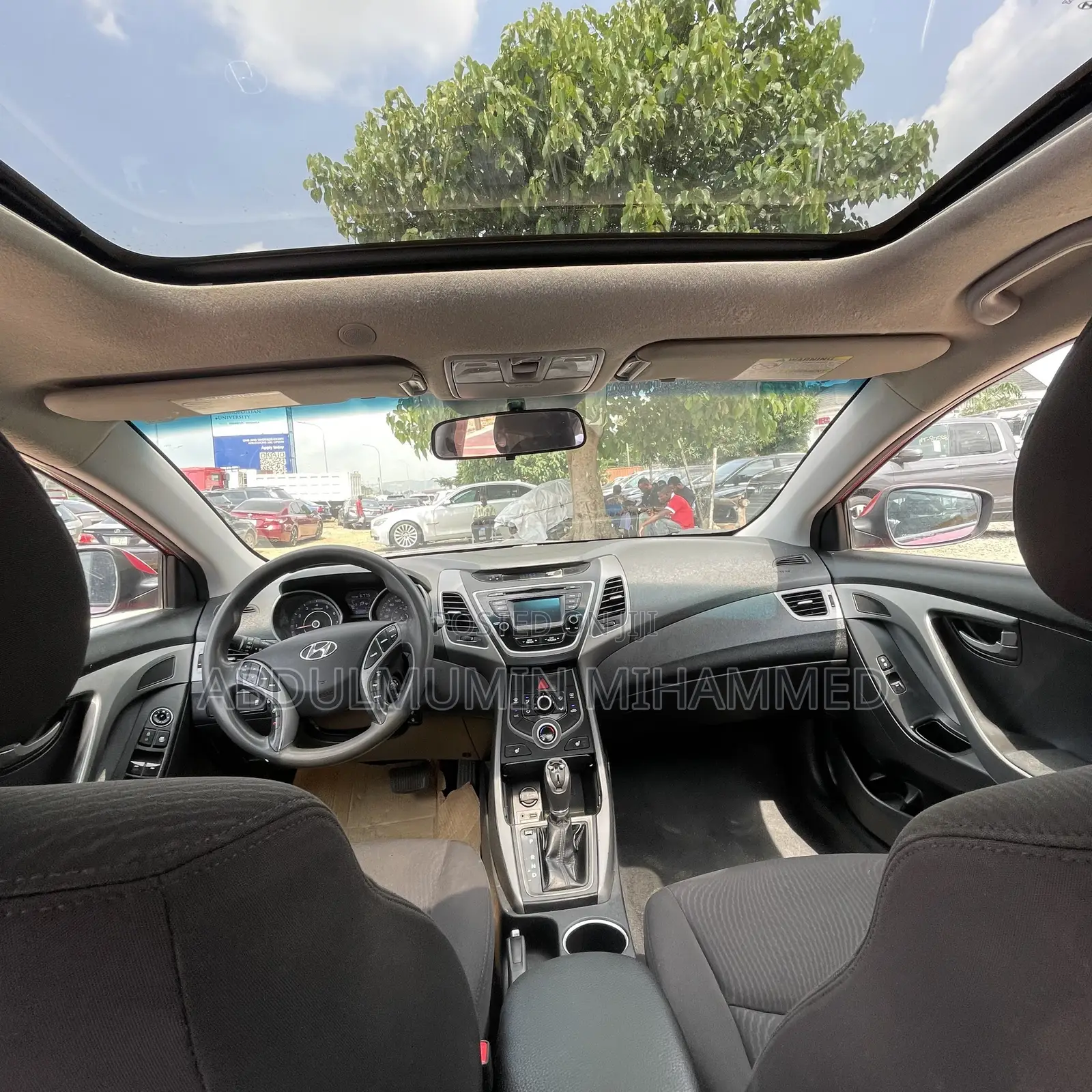 Hyundai Elantra 2015 Red