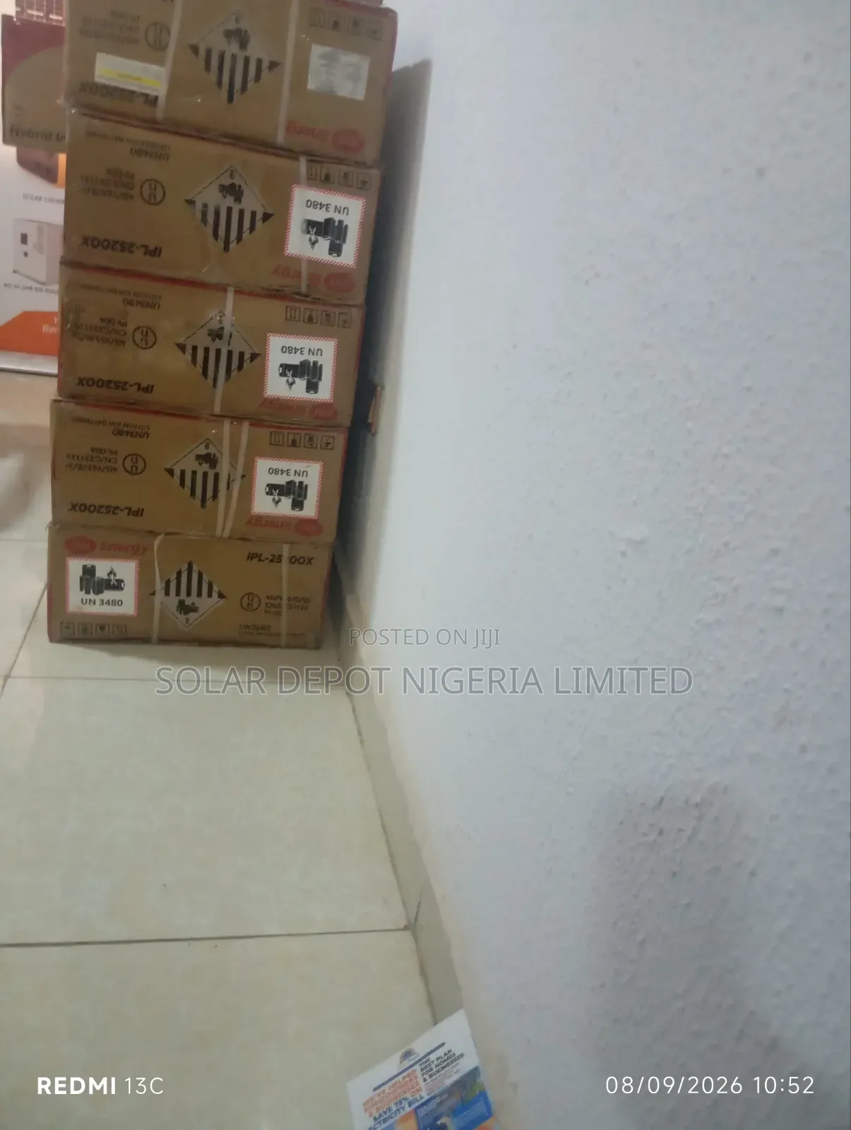 Itel 5kwh 24V Lithium Battery