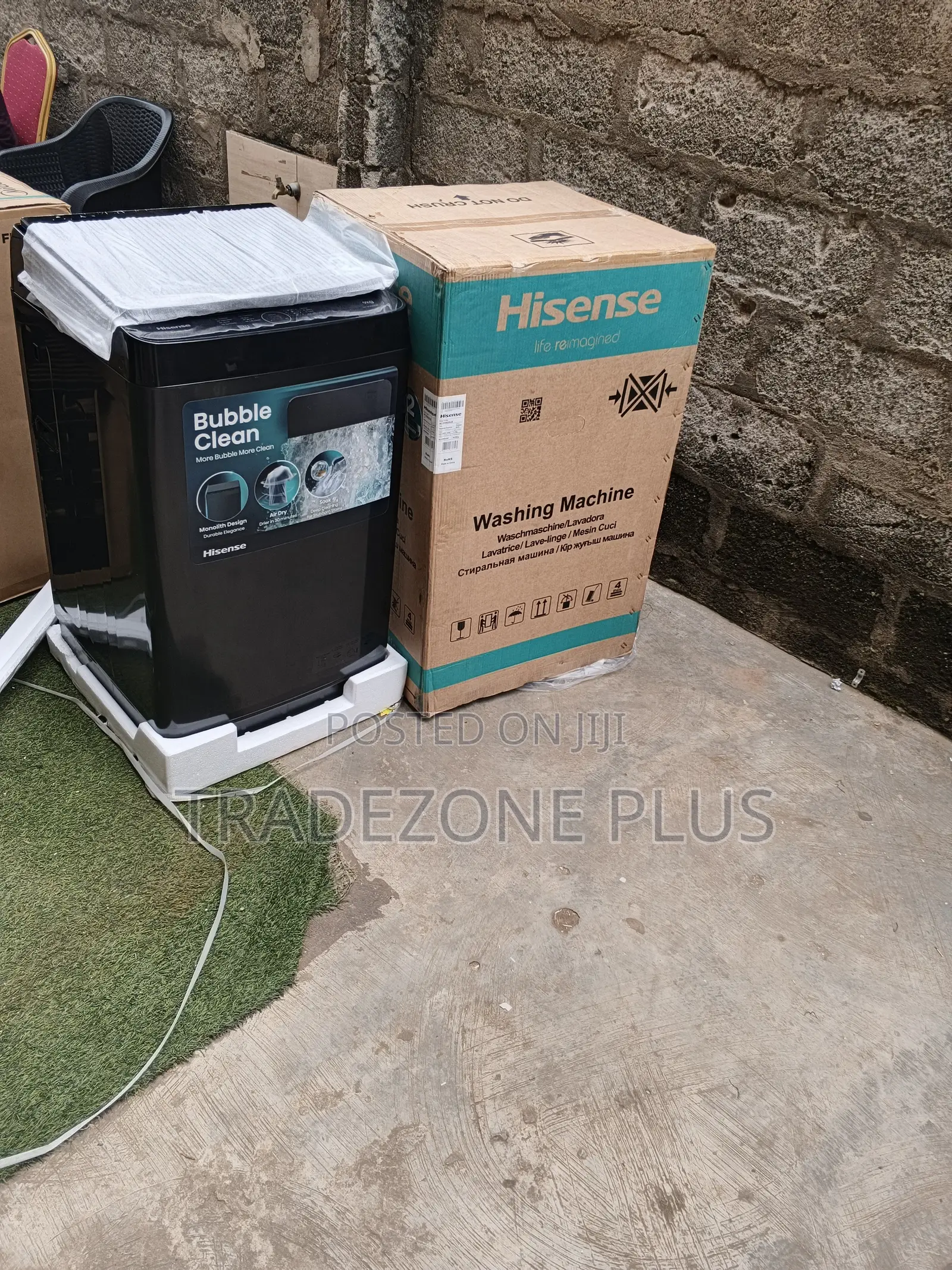 Hisense Automatic Top Load Washer – 9KG Capacity