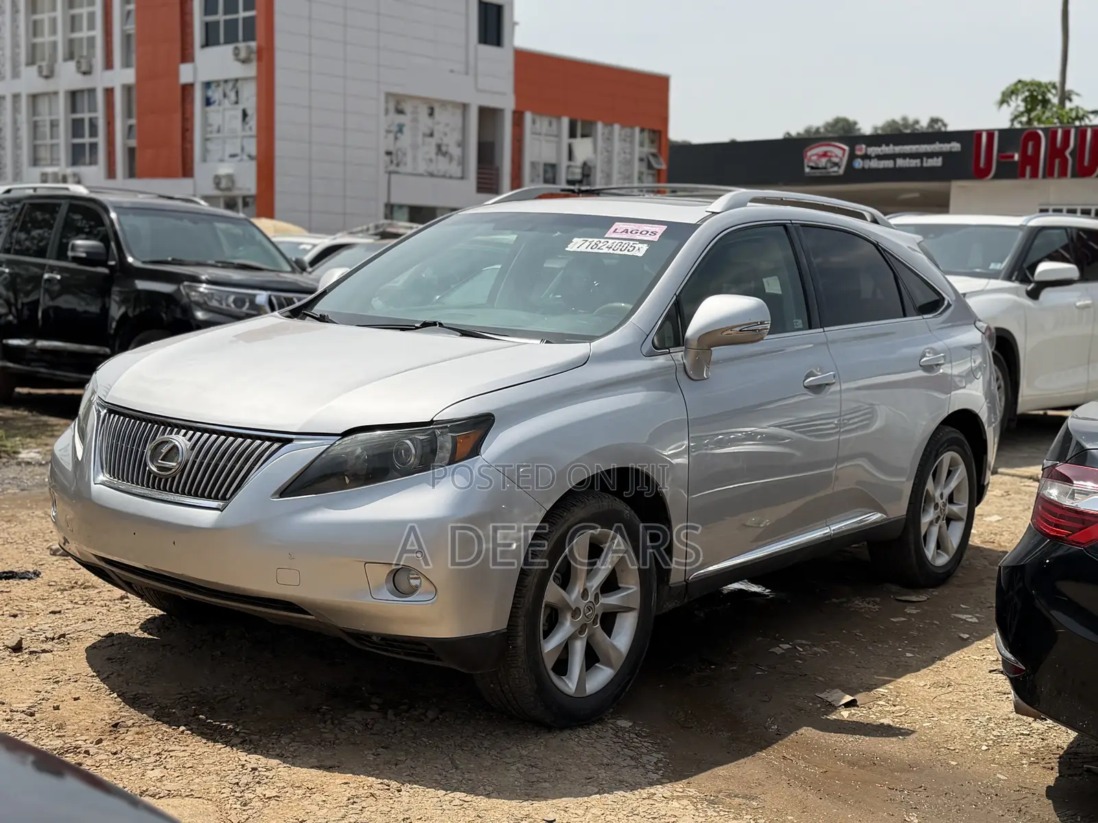 Lexus RX 350 FWD 2012 Silver