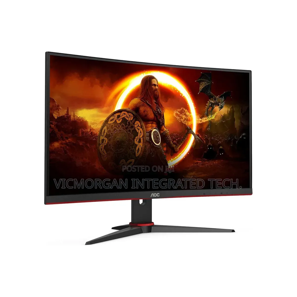 AOC C32G2ZE - 32 Inch Full HD 240Hz 1ms Curved Gaming Monitor