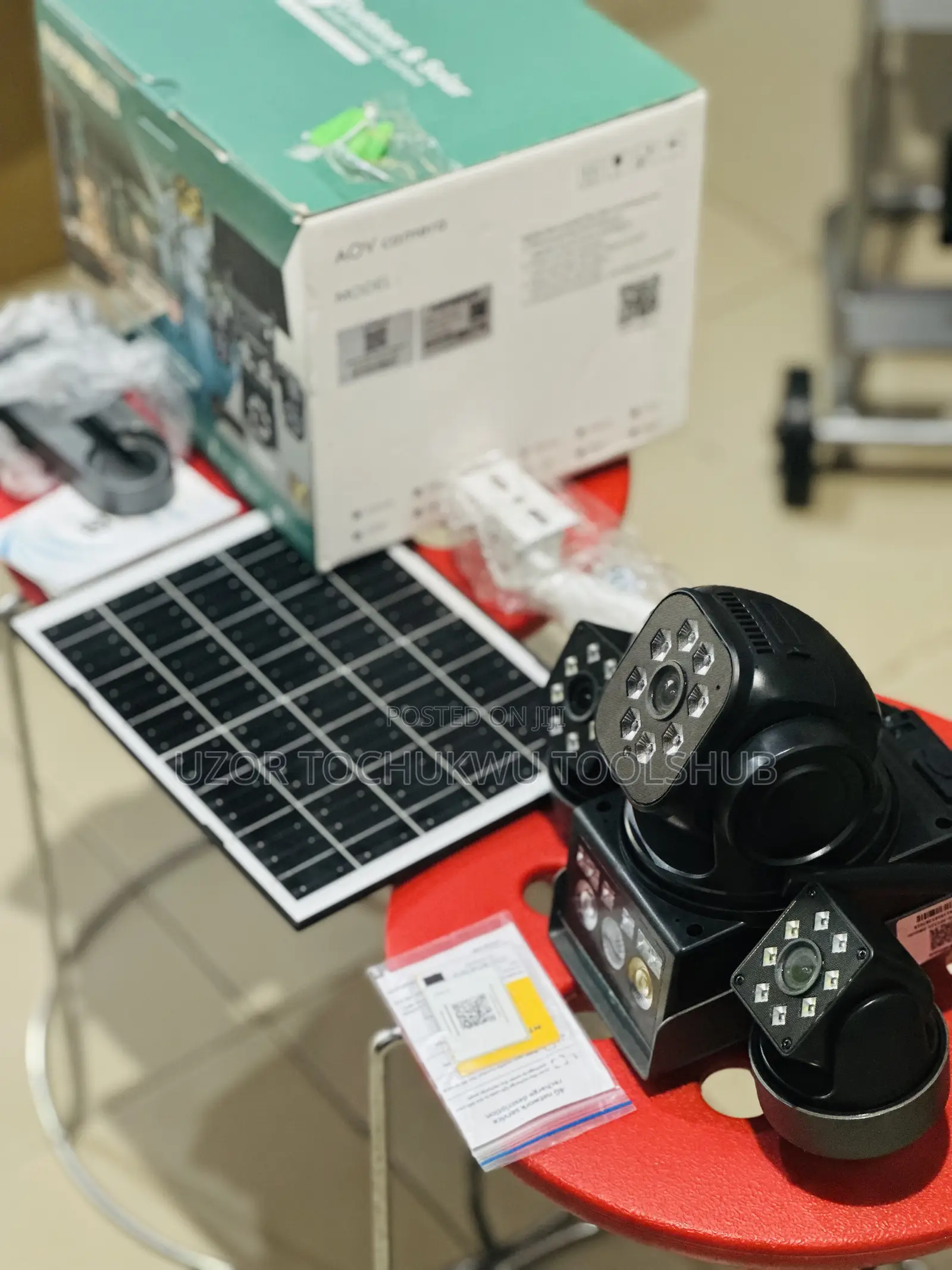 HOWFAR H2507 5G Solar CCTV Camera – Triple Lens 8MP | SIM/eSIM | PTZ