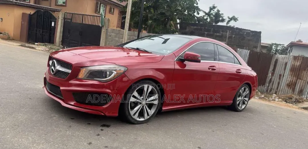 Mercedes-Benz CLA-Class 2015 Burgundy