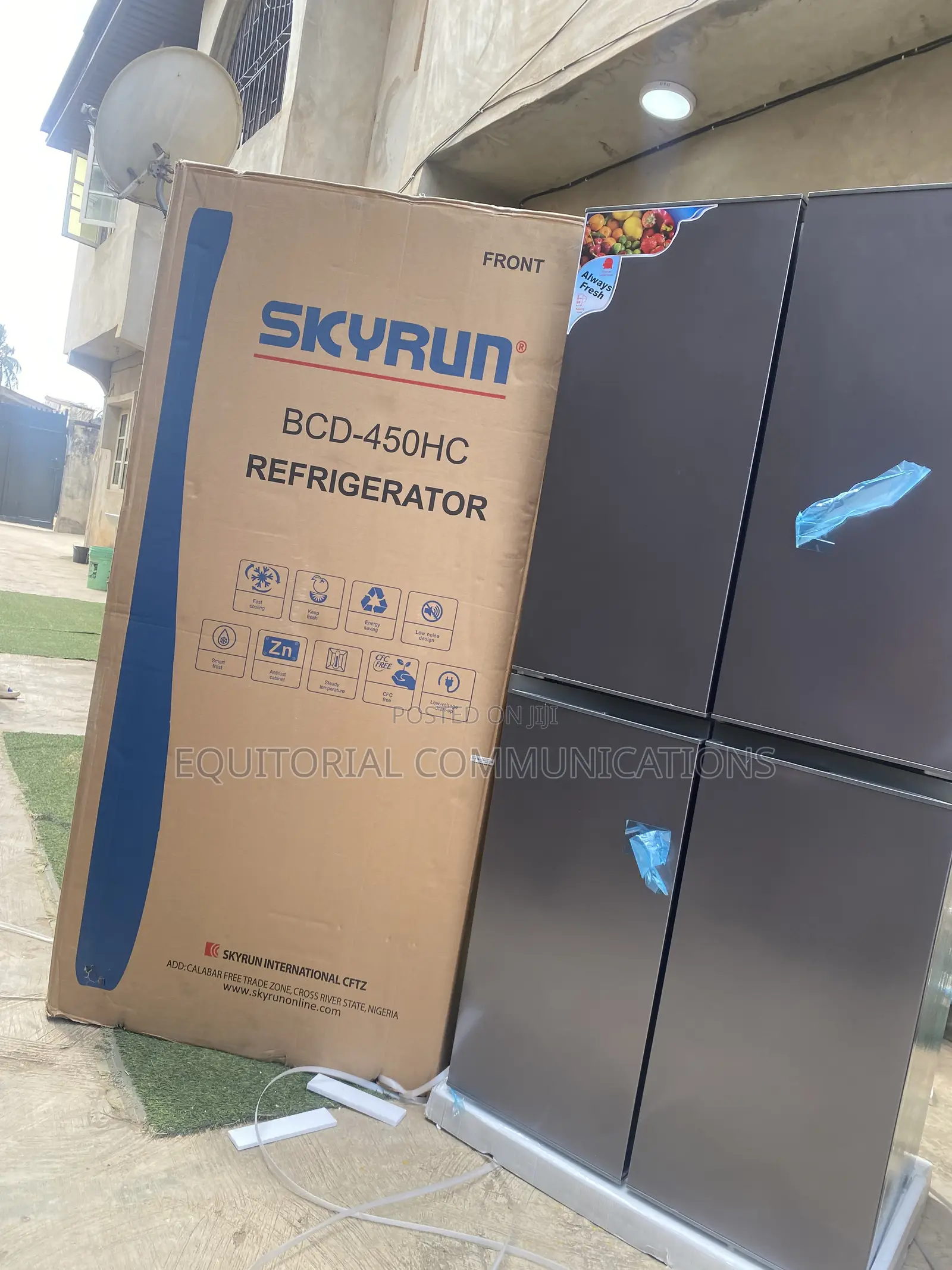 Skyrun BCD-450HC Stylish Multi-Section Fridge