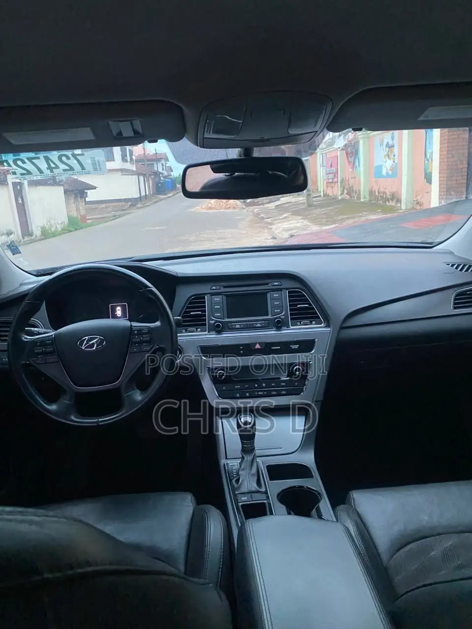 Hyundai Sonata Sport 4dr Sedan (2.4L 4cyl 6A) 2015 Black
