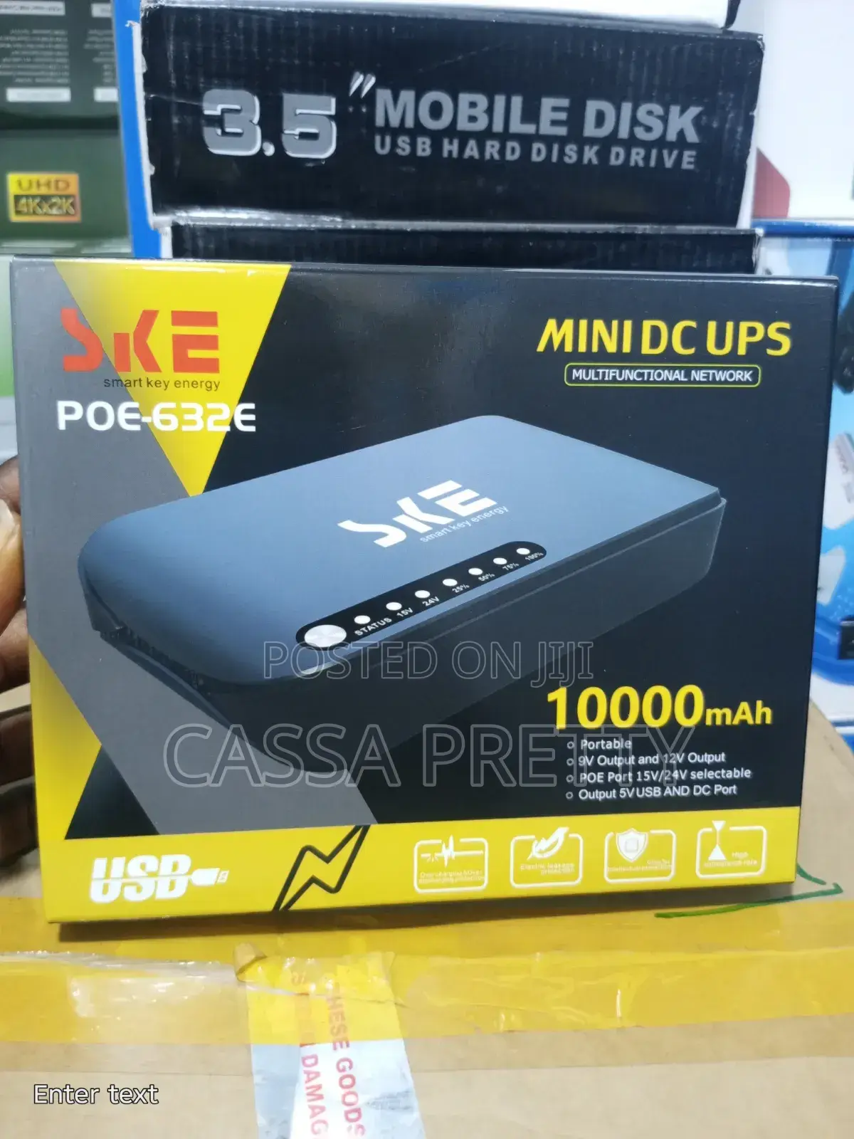 Original SKE 20000mAh Mini UPS - Router Power Bank.