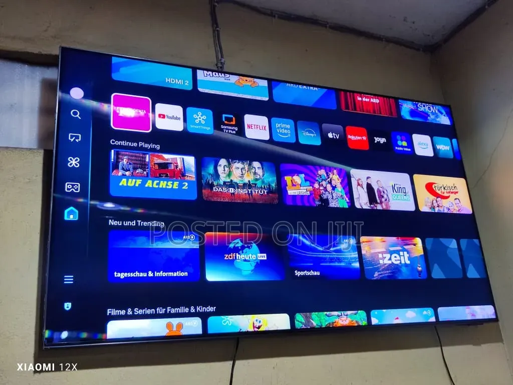 55" Inches Samsung Neo Qled Qn90d Bezel-Less Screen 120hz Smart TV