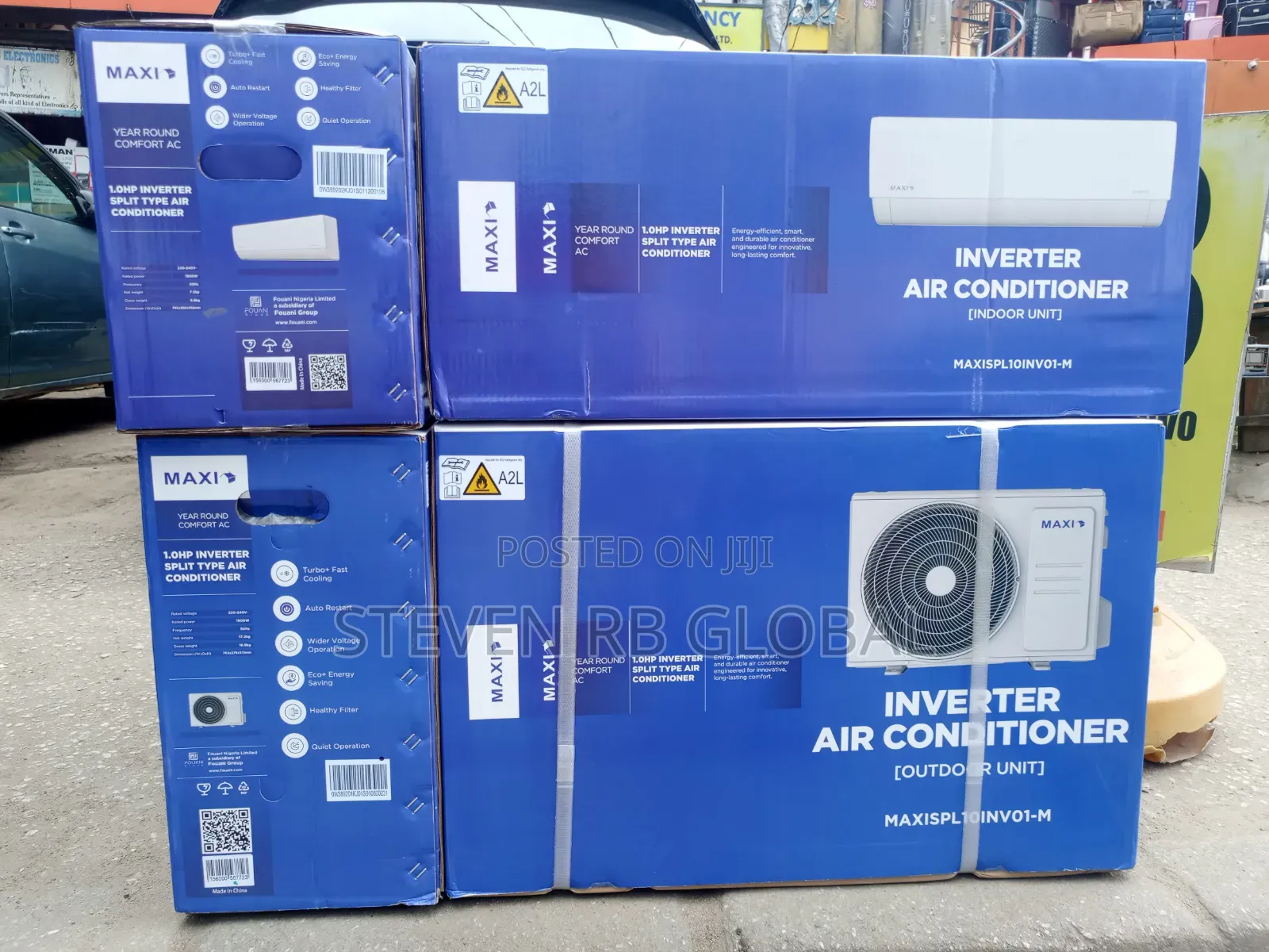 Maxi 1.0hp Inverter Split Air Conditioner | Maxispl10inv01-M