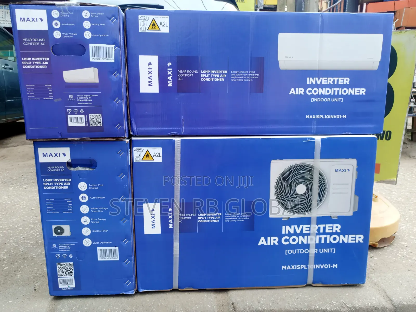 Maxi 1.0hp Inverter Split Air Conditioner | Maxispl10inv01-M
