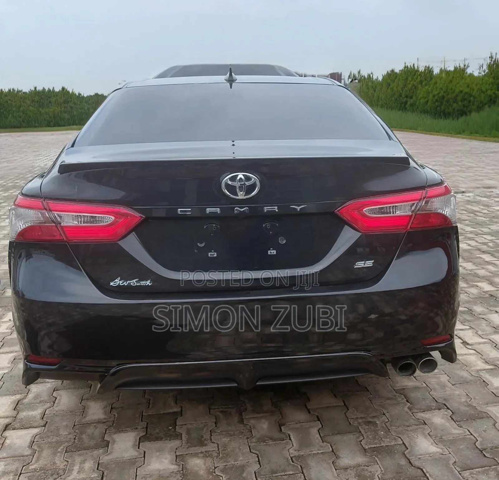 Toyota Camry SE (2.5L 4cyl 8A) 2019 Black