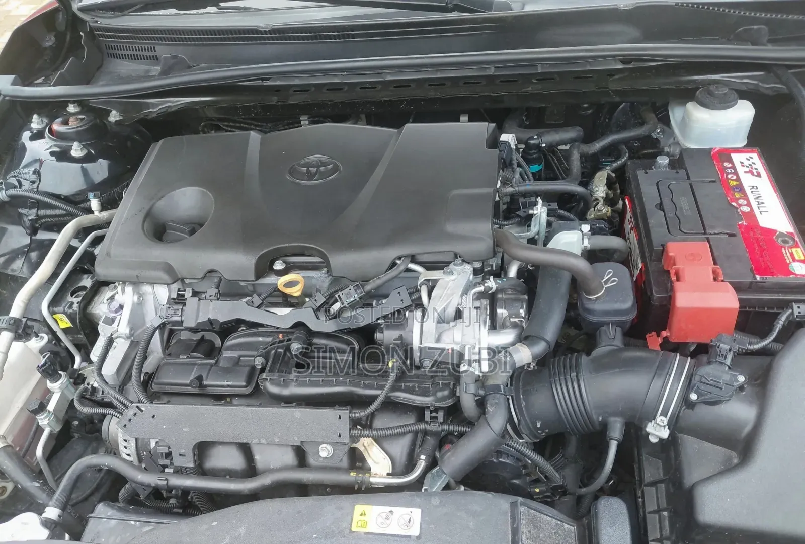 Toyota Camry SE (2.5L 4cyl 8A) 2019 Black