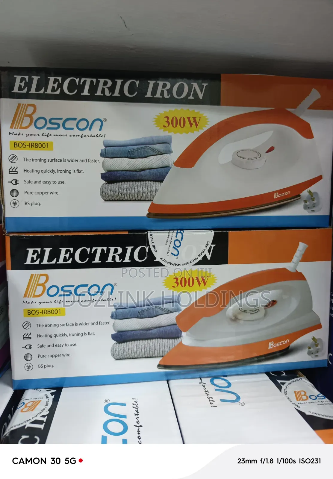 Solar Electric Iron
