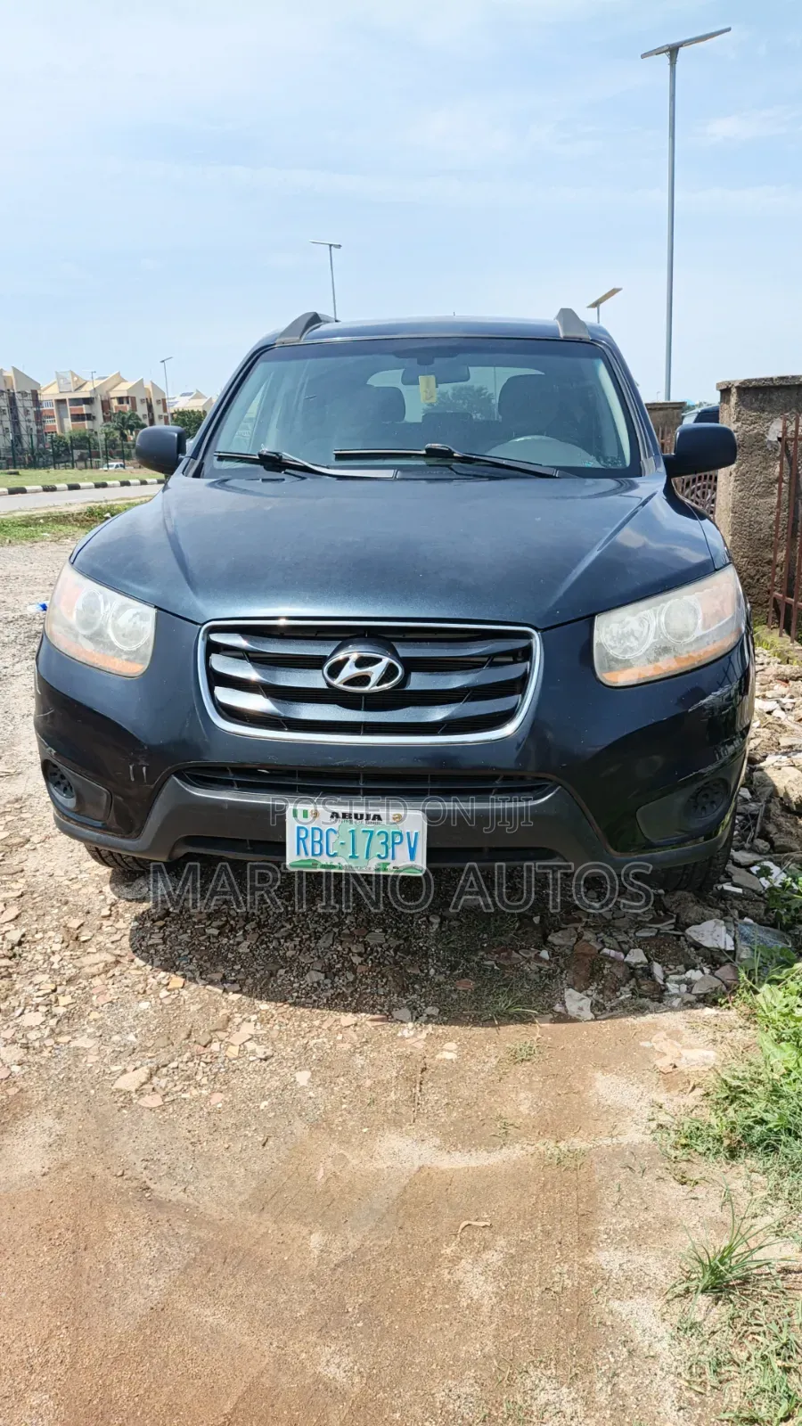 Hyundai Santa Fe 2012 Gray
