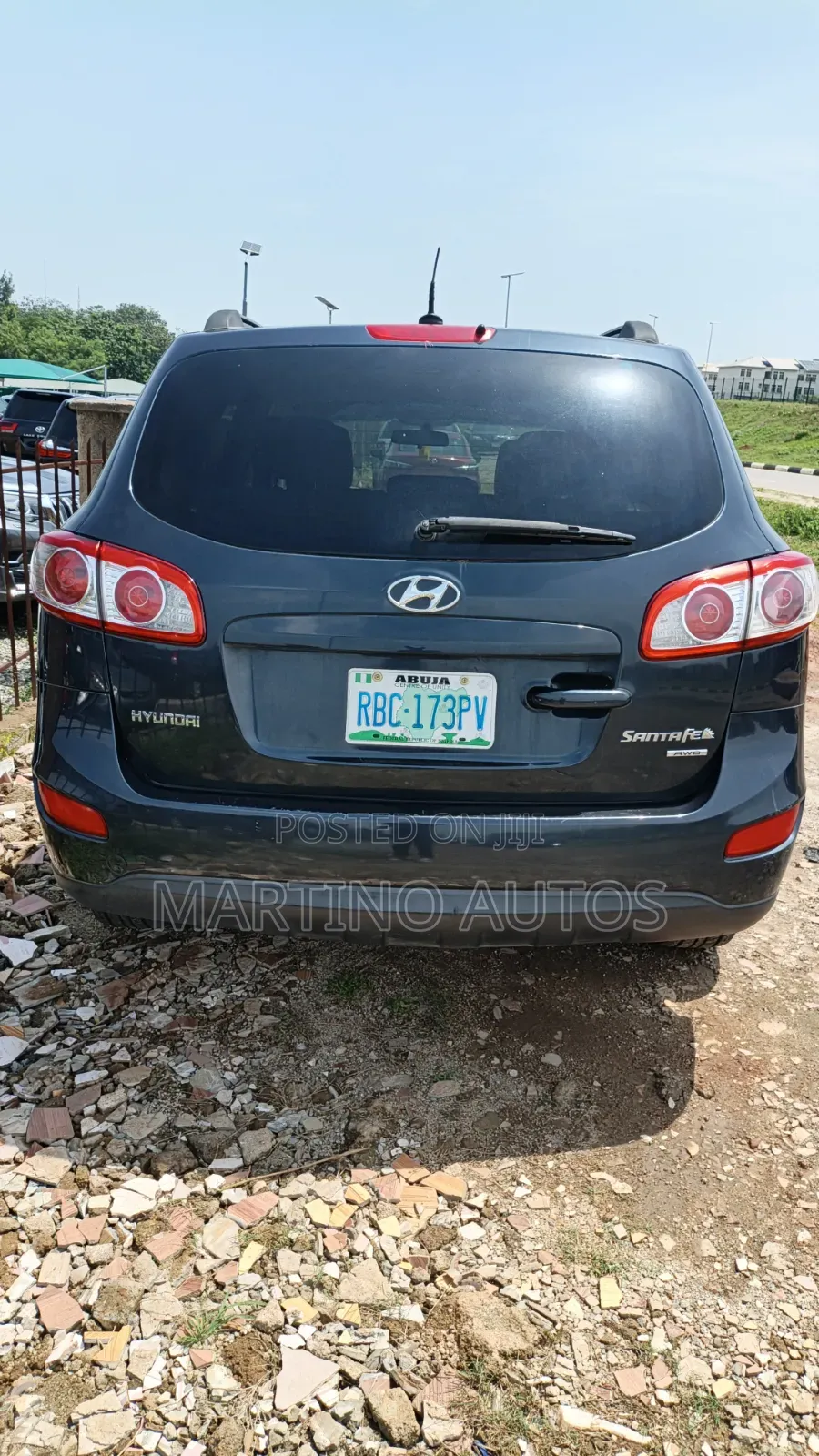Hyundai Santa Fe 2012 Gray