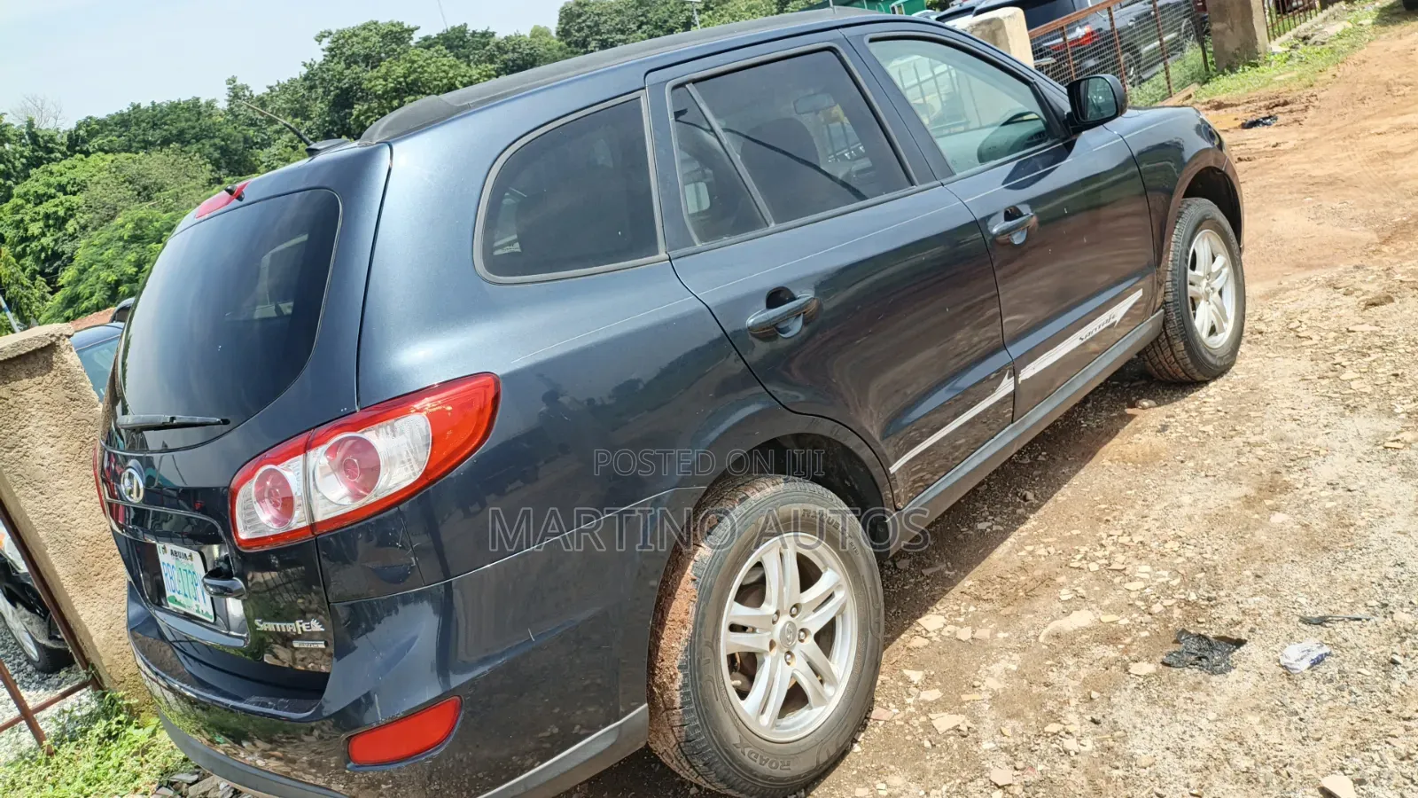 Hyundai Santa Fe 2012 Gray