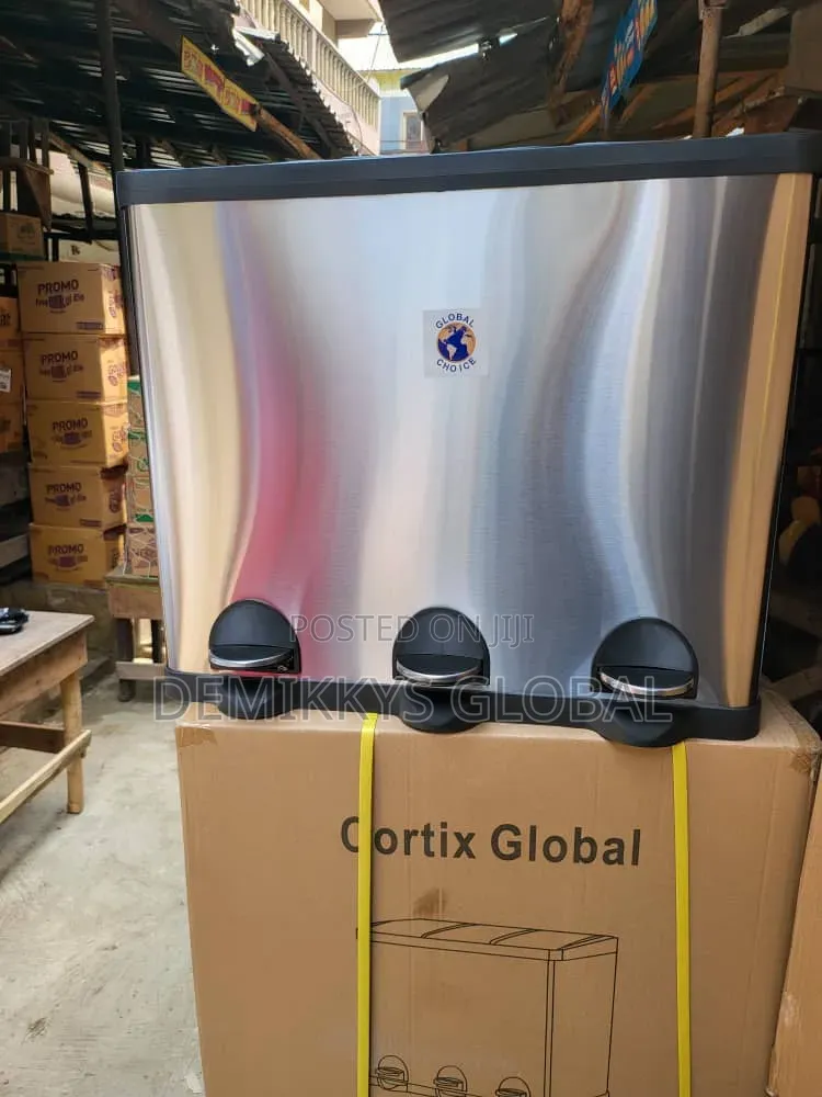 60 L Stainless Pedal Waste Bin 3 in 1