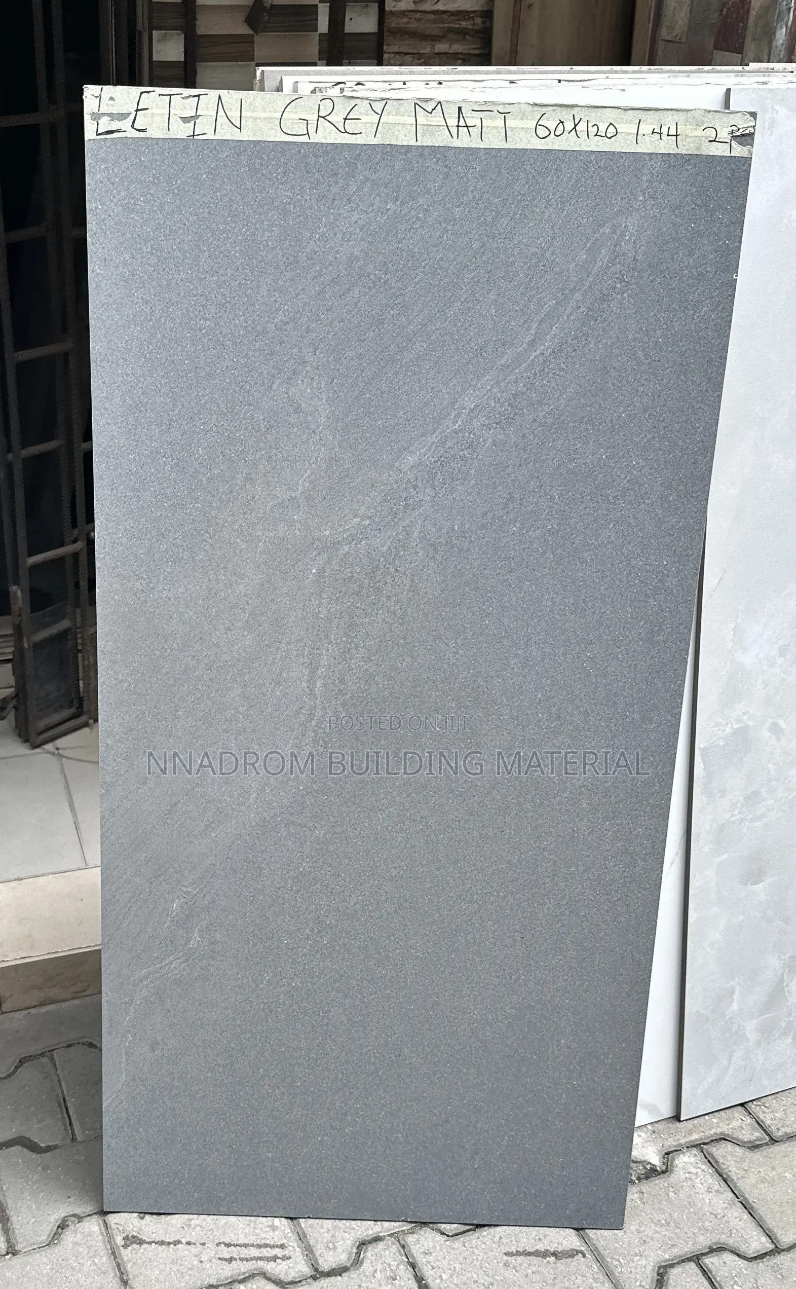60/120 Grey Matte India Floor Tiles