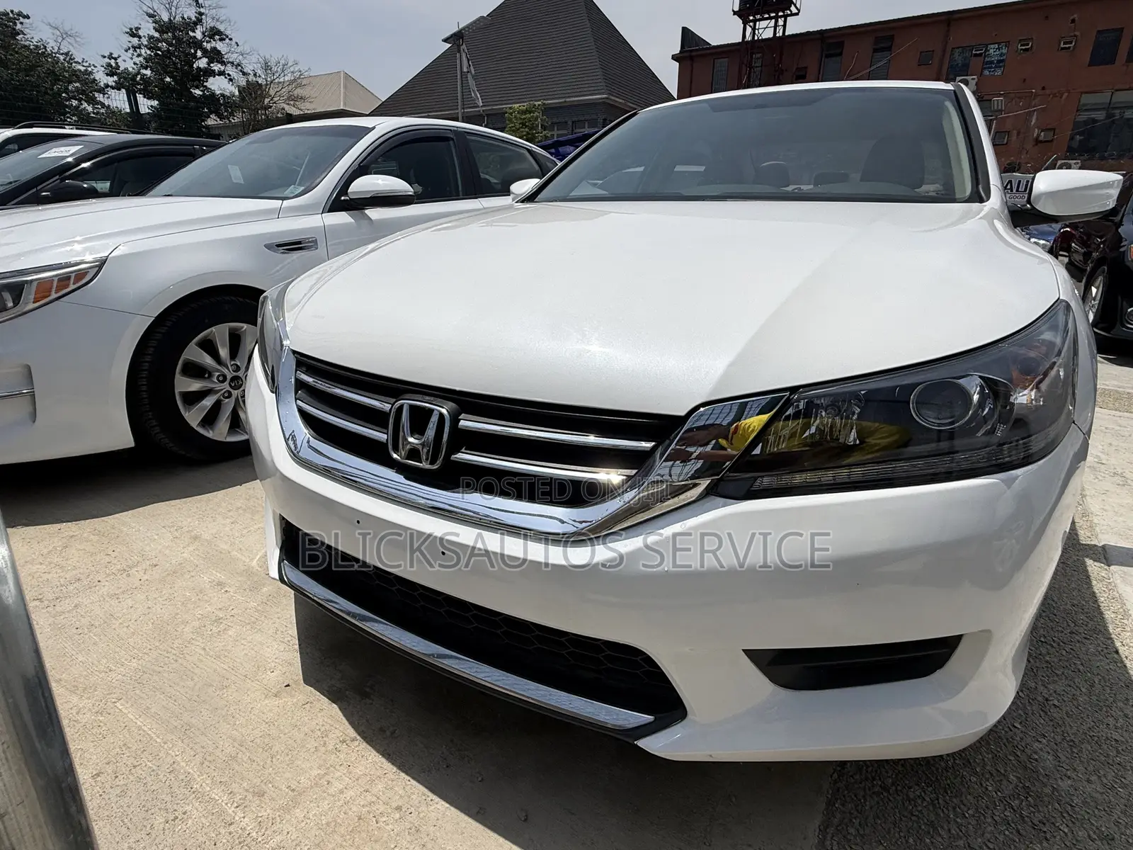 Honda Accord EX 4dr Sedan (2.4L 4cyl CVT) 2015 White