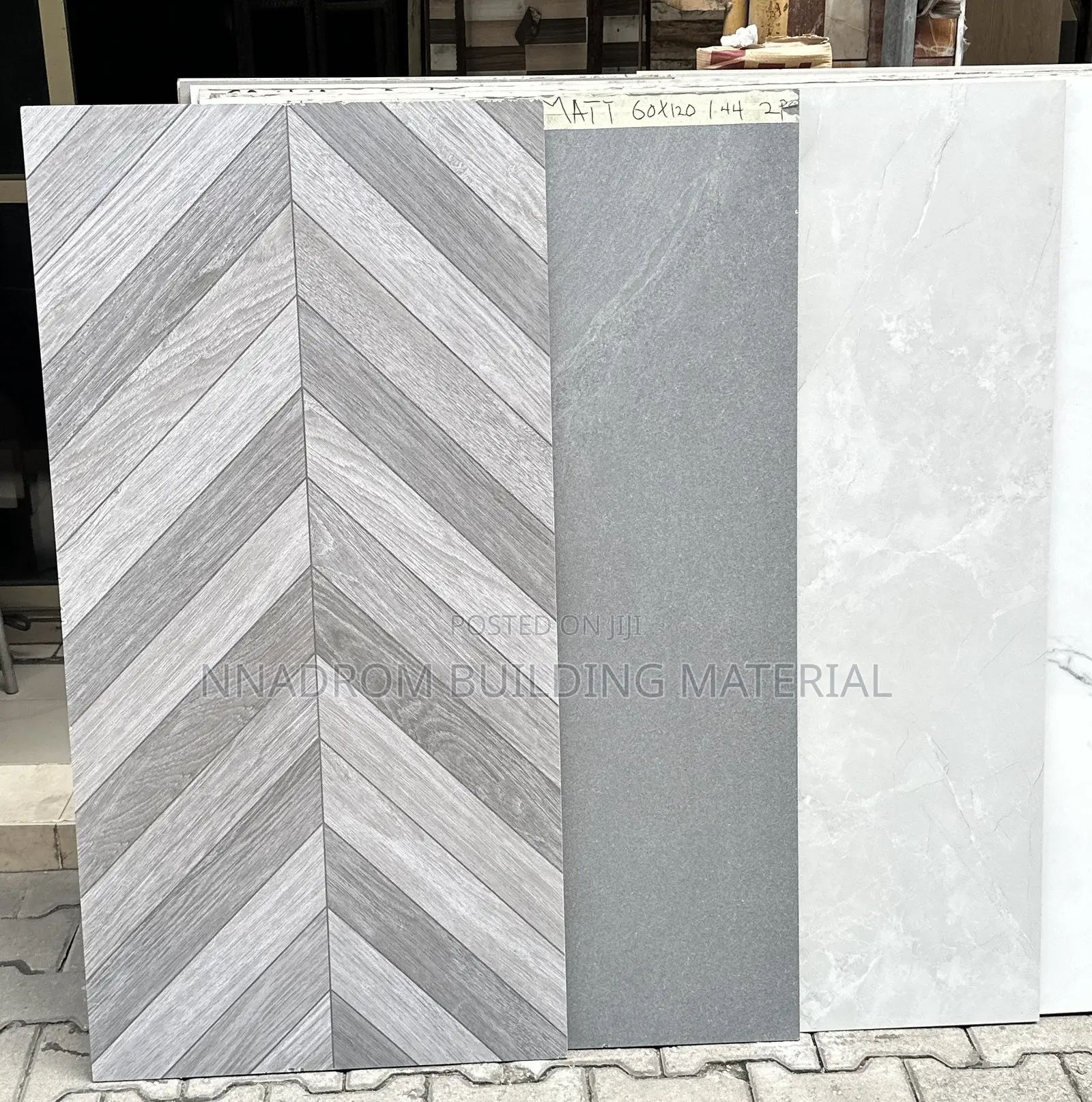 60/120 Grey Matte India Floor Tiles