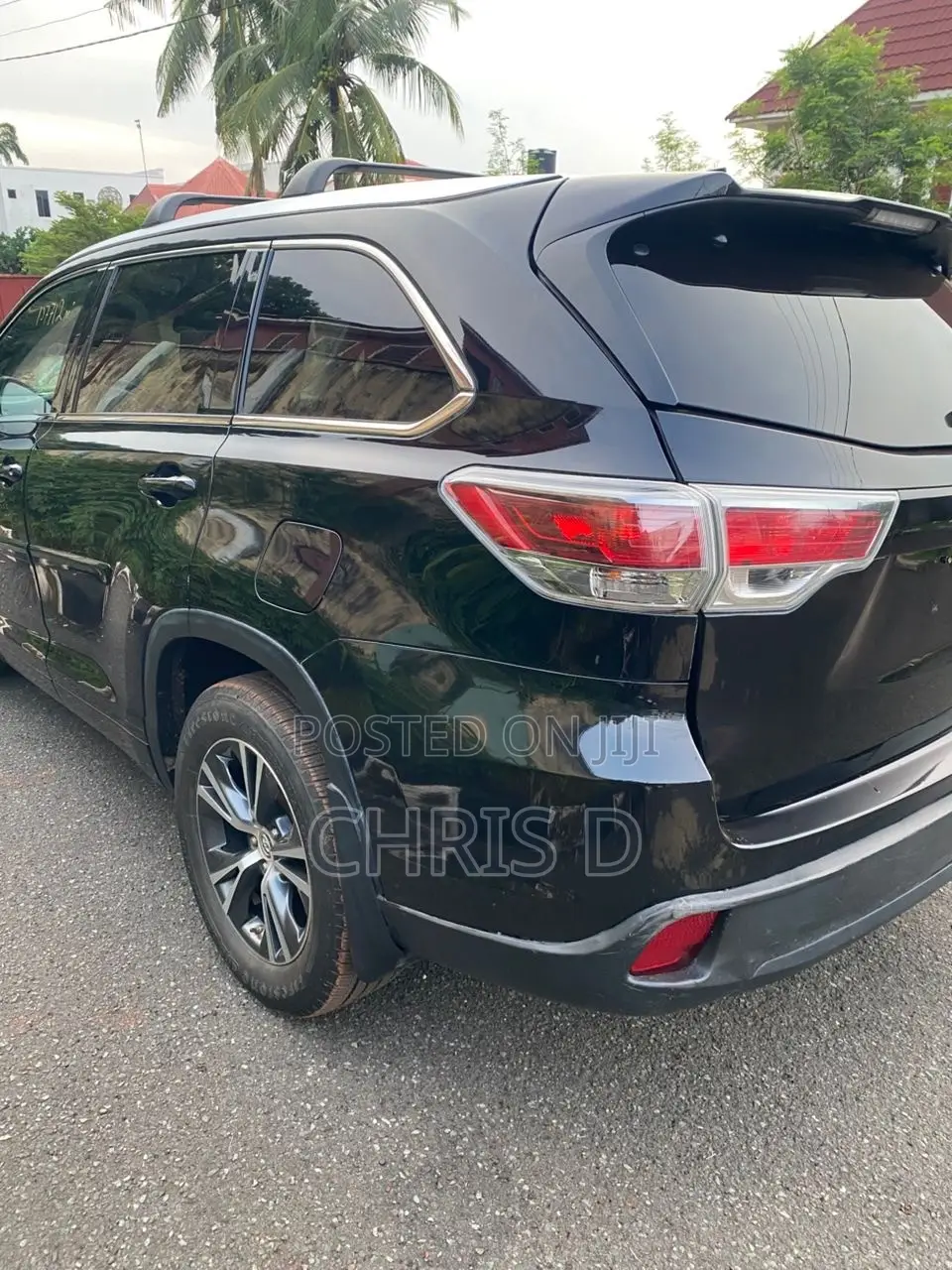 Toyota Highlander XLE V6 4x4 (3.5L 6cyl 6A) 2016 Black