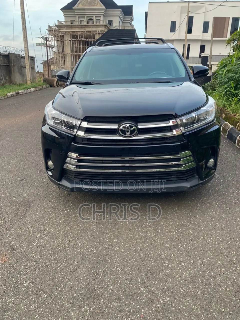 Toyota Highlander XLE V6 4x4 (3.5L 6cyl 6A) 2016 Black
