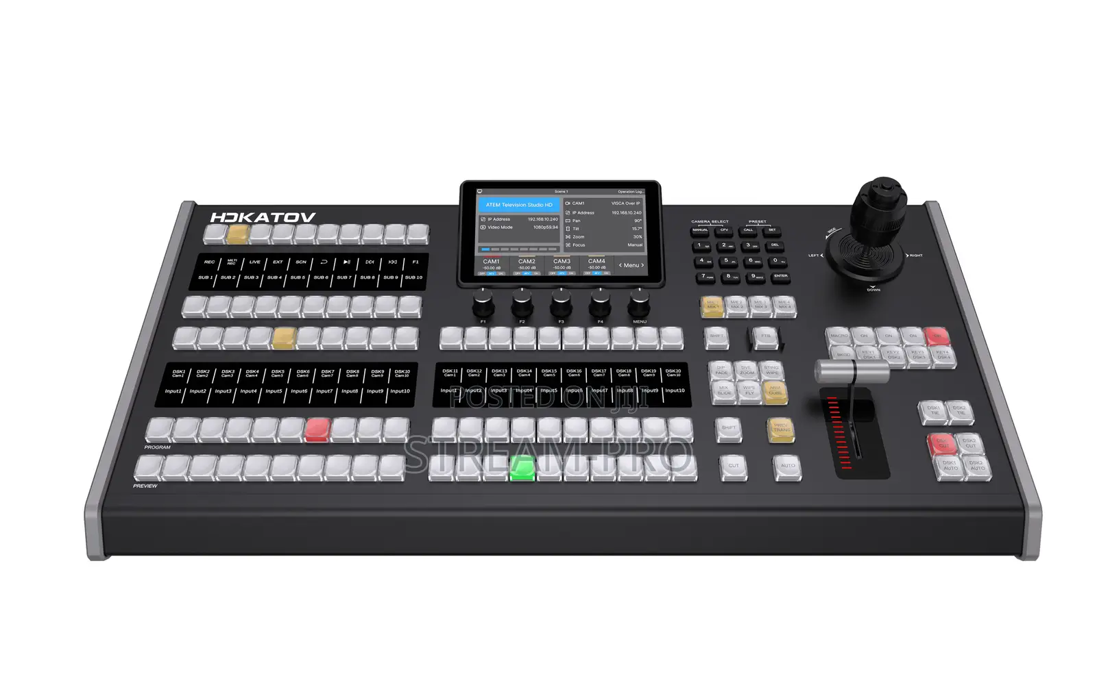 HDKATOV KD60 Custom Broadcast Control Panel