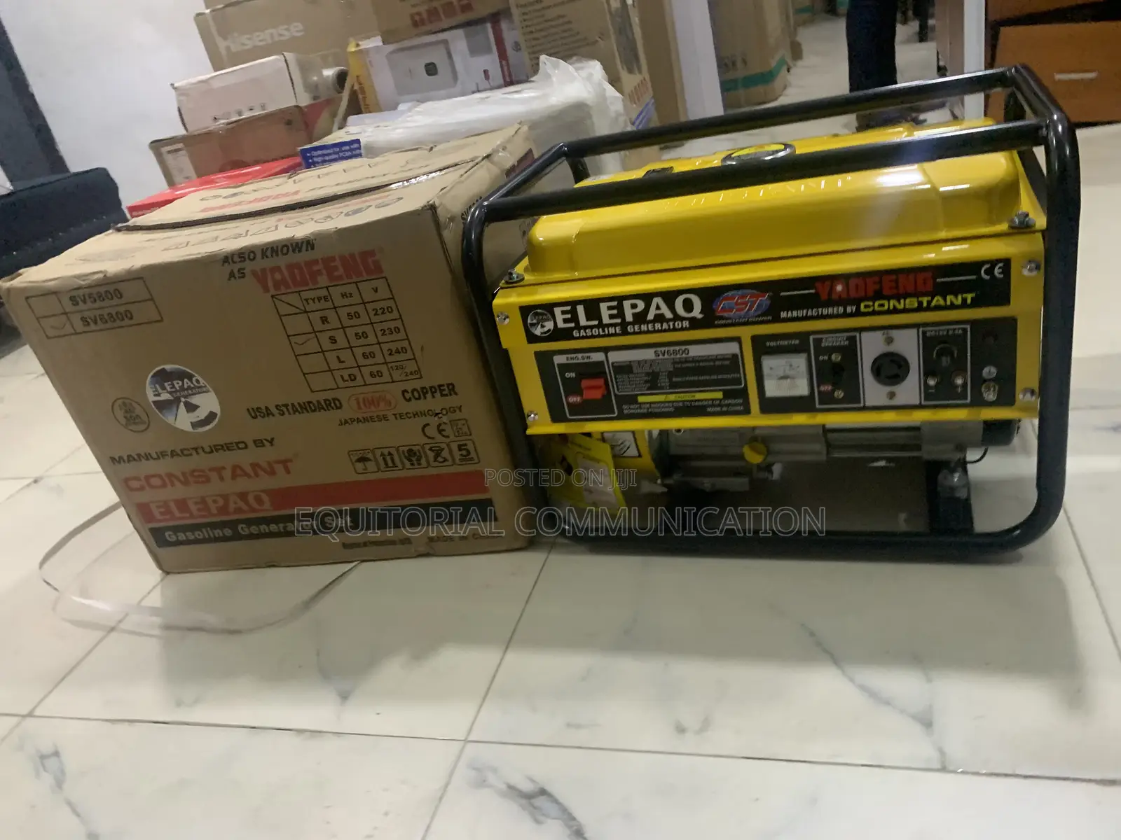 Get Reliable Backup Power With Elepaq SV6800 4.5kw
