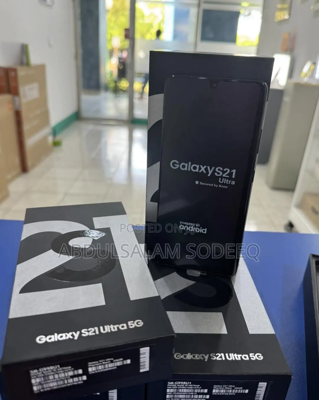 Samsung Galaxy S21 Ultra 5G 128 GB Black